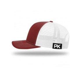 Baseball Caps Trump Train Hat with Mesh Back - Red Front / White Mesh - CM192U7KWY3 $26.16