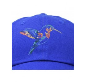 Baseball Caps Hummingbird Hat Baseball Cap Mom Nature Wildlife Birdwatcher Gift - Royal Blue - CC18SNC44X4 $18.19