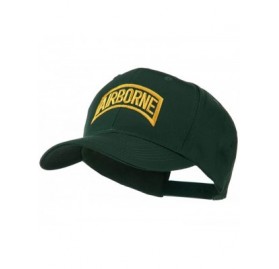 Baseball Caps Air Force Unit of Airborne Embroidered Cap - Green - CD11HEH4CA7 $28.69