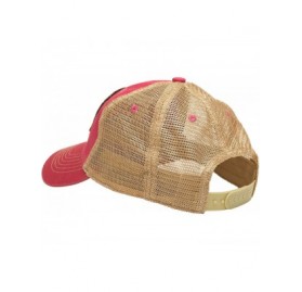 Baseball Caps Vodka is Awesome Mesh Trucker Hat - Cardinal Hat (Red w/Gold) - CF11MW1TVLB $20.99