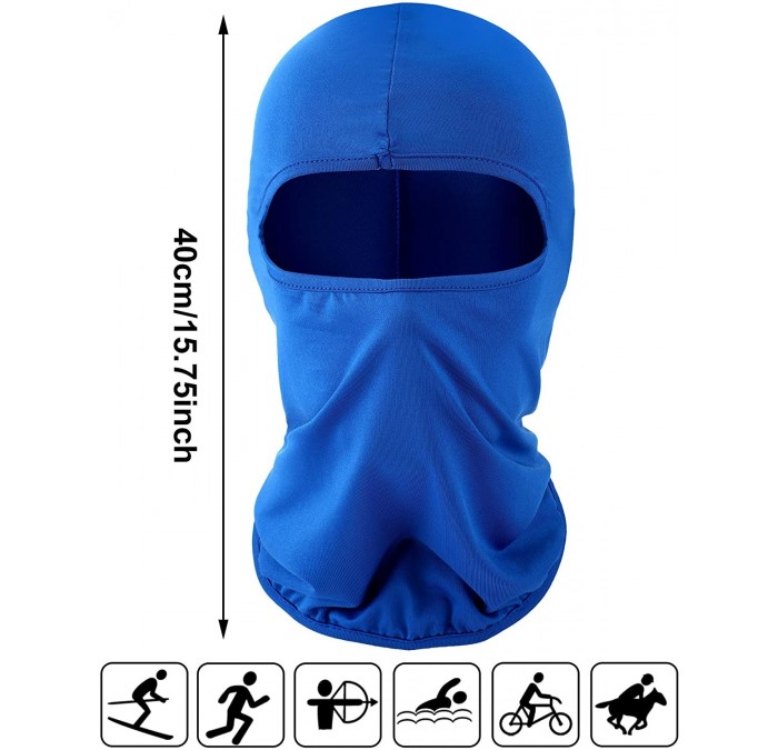 6 Pieces Balaclava Face Cover Sun Protection Cover Breathable Long Neck ...
